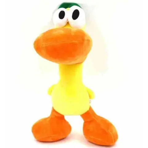 Peluche 22 cm Pocoyo Pato peluche Kawaii Pocoyo canard Pato peluche douce jouets en peluche poupée pour enfants