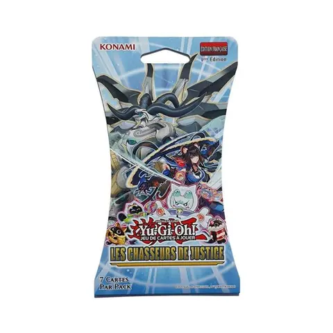 Carte à collectionner Konami Yu Gi Oh! Blister Les Chasseurs de Justice