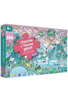Puzzle enfant Cherche et trouve géant 500 pièces