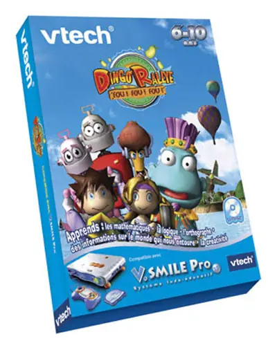 VTech VSmile Pro Dingo Rallye Jeu Éducatif pour Enfants