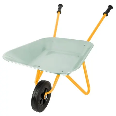 Brouette - SMALL FOOT COMPANY - Brouette Tiny Garden - Métal - Antidérapante - 3 à 8 ans