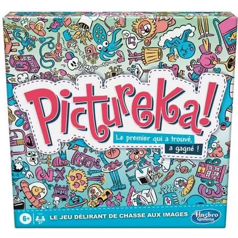 Pictureka! - Hasbro Gaming - Jeu avec images - jeu de plateau pour enfants - amusant pour la famille - à partir de 6 ans