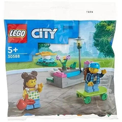 Jouet - LEGO - LEGO City Polybag Set - 41 pièces - 2 mini figurines - Mixte