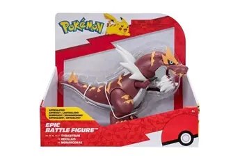 Figurine - - Pokémon Légendaires Rexilius - 30 Cm, Articulée, A L'Echelle Des Dessins Animés