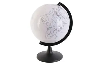- Jouet éducatif - Globe terrestre rotatif à colorier