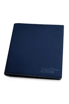 Ultimate Guard - 12-Pocket QuadRow Portfolio XenoSkin Bleu Marine