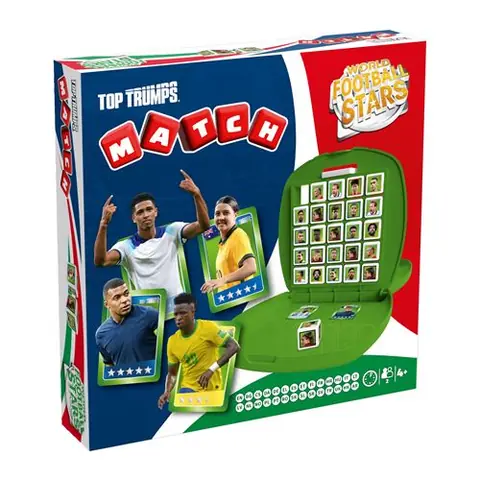 Winning Moves Match World Football Stars - Jeu de cartes