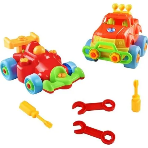 Jeu de Construction Véhicule - Jaune - 3 ans