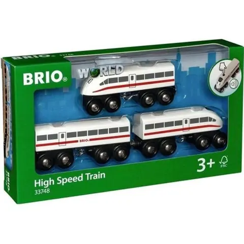 Train en bois TGV avec Son BRIO - Mixte dès 3 ans - Ravensburger - 33748