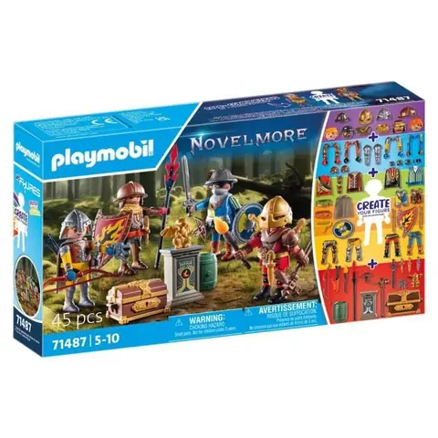 PLAYMOBIL 71487 Chevaliers Novelmore My Figures 45 pièces Dès 5 ans