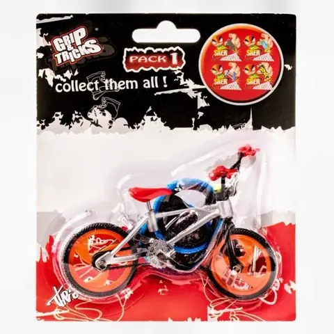 Pack Finger BMX - GRIP&TRICKS - Mini Vélo Freestyle - Enfant Garçon - A partir de 8 ans