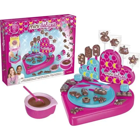 LANSAY - MINI DELICES® - Atelier Chocolat 5 En 1 - Dès 6 ans