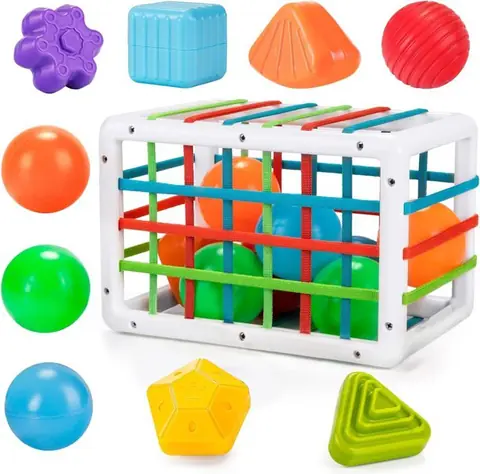 Jouets Montessori de 6-12 mois 1 2 3 ans