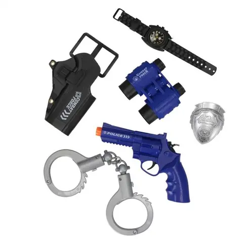 Jouet - Set de policier - Policier - Bleu - Plastique - Dès 3 ans