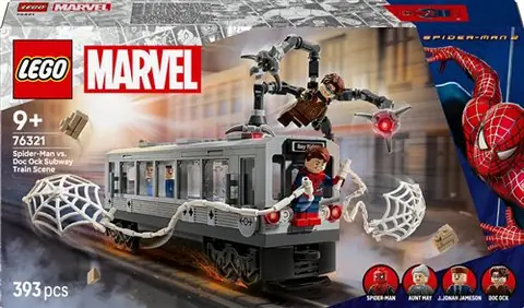 LEGO® Super Heroes 76321 La scène du train de Spider-Man et Docteur Octopus