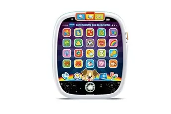 Tablette Lumi des Décou es  he  Jouet tactile et lumineu  pour les toutpetits d