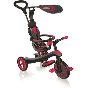 GLOBBER Tricycle 4 en 1 - Rouge