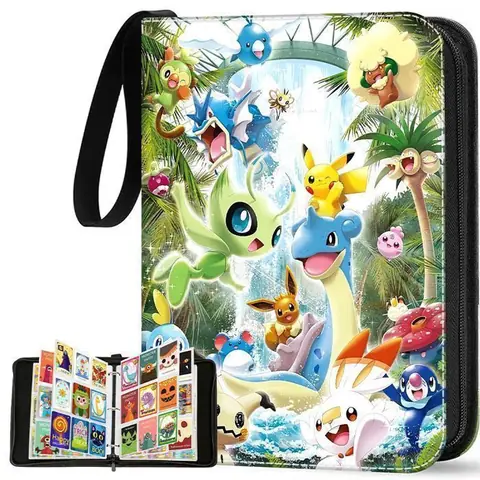 900 Porchettes Album Carte classeur carte pokemonAlbums pour Cartes à Collectionner pour Sangle Elastique