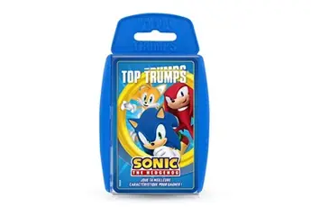 Winning Moves Top Trumps Sonic - Jeu de cartes classique