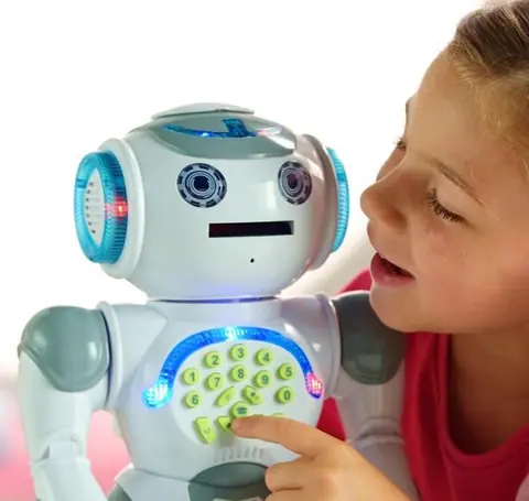 Jouet interactif - Powerman - Robot Programmable - Télécommande - Musique - Histoires