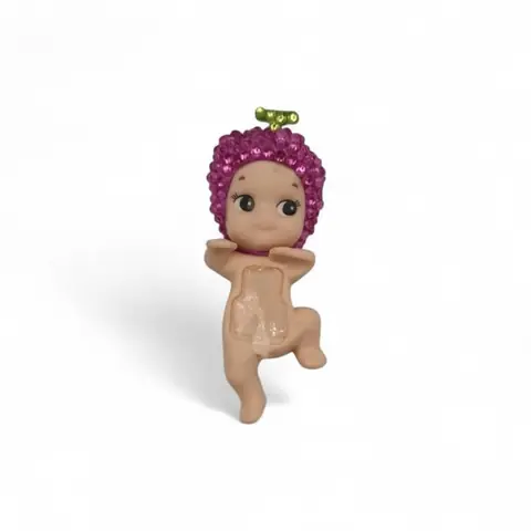 BB ANGELL creation original SÉRIE FRUIT RAISIN hippers brillant décoréfait mainfigurine type Sonny angelcadeaux anniv collection