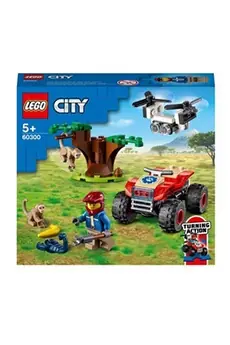 LEGO® 60300 City Wildlife Le quad de sauvetage des animaux sauvages avec figurines