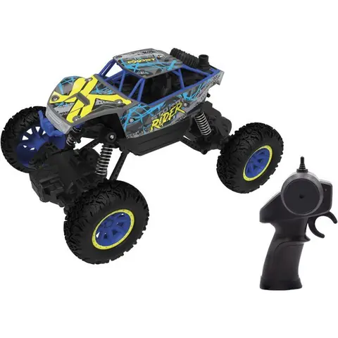 Voiture radiocommandée - EXOST - Storm Rider - 24 GHz - Tout-terrain - Portée 25 m - Batterie rechargeable - Dès 5 ans