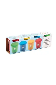 Pack de 4 pots de pâte à modeler