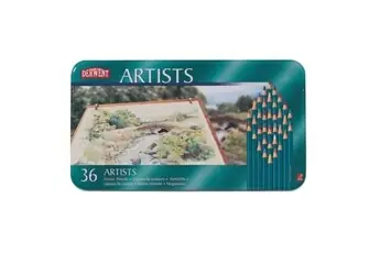 Derwent Artist - CRAYONS DE COULEUR - BOÎTE DE 36
