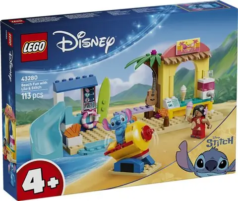 LEGO® Disney Classic 43280 Jeux de plage avec Lilo et Stitch