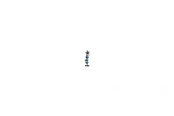 Statuette - Les Schtroumpfs - Resin Les Schtroumpfs Column Polychrome Edition 50 cm