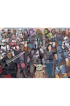 STAR WARS Puzzle 1000 pièces - Baby Yoda - Ravensburger - Puzzle adultes - Collection Challenge Puzzle - Dès 14 ans