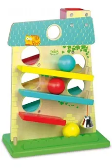Maison de boules illustree