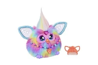 Furby Tie Dye  15 accessoires  peluche interactive pour filles et garçons  animatronique a