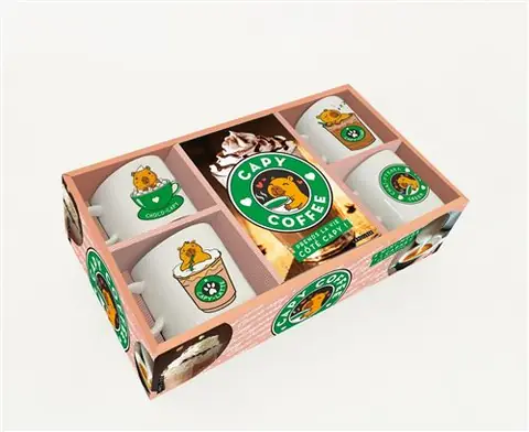 Capy coffee -  Collectif - Larousse - Coffret - Jeux livres objets