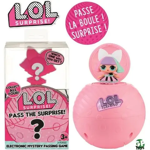 Jeu de société - L.O.L. SURPRISE! - Passe la Surprise - Modèles aléatoires - Pour filles de 6 ans et plus