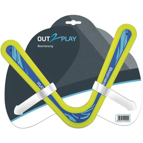 Boomerang - OUT2PLAY - O2P ASSORTIMENT - Multicolore - Extérieur - Pour enfants de 6 à 12 ans
