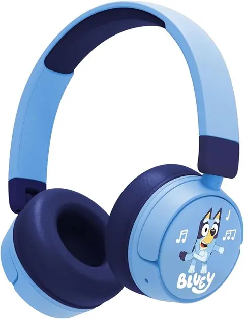 Casque arceau sans fil Bluetooth pour enfant Otl Bluey Bleu