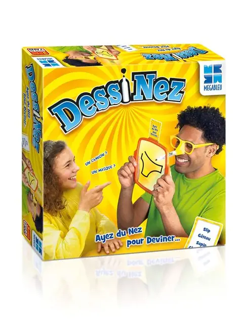 Dessi'Nez - Jeu de société - MEGABLEU - A partir de 3 joueurs
