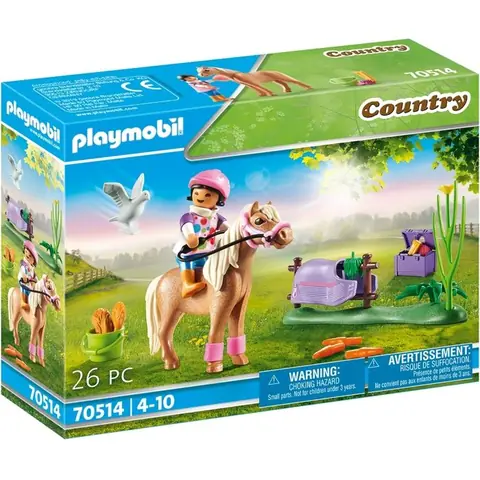 PLAYMOBIL - 70514 - Cavalière et poney islandais