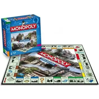 MONOPOLY Strasbourg - Jeu de societé - Version française