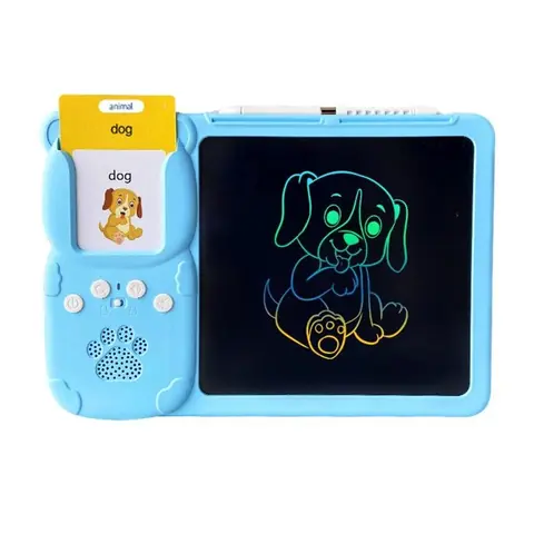 Tablette décriture et de dessin éducative LCD interactive pour enfants 510 mots anglais et leur lecture avec son jouet pour
