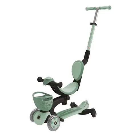Trottinette enfant Globber Go Up Baby 360 lights Vert Sauge