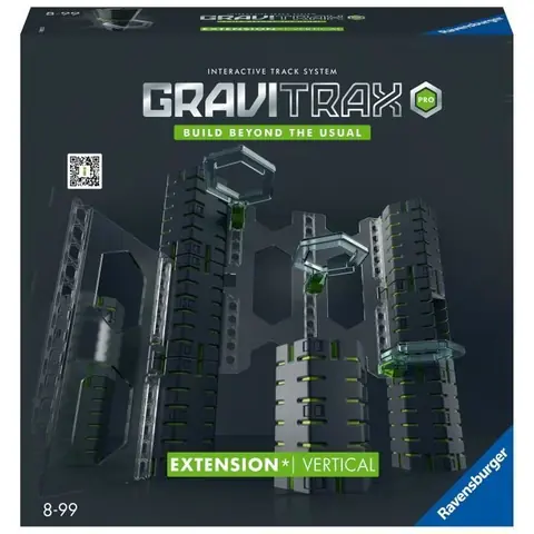 GraviTrax PRO Set dextension Vertical 33 pièces Circuit de billes Dès 8 ans 22427 Ravensburger