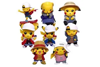 Set de 8 pièces Figurines Pokémon 8 cm