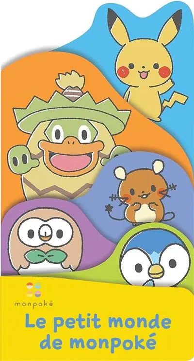 Monpoké - Le petit monde des Pokémon Livre cartonné 1 an 2 ans - Hachette Jeunesse