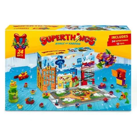 Calendrier de lAvent - SUPERTHINGS RIVALS OF KABOOM - 24 Surprises - Édition Limitée