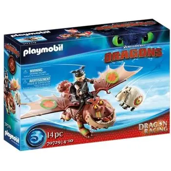 PLAYMOBIL 70729 Dragon Racing: Varek et Bouledogre