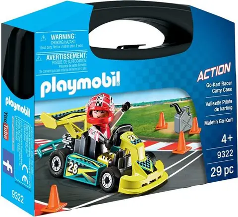 Playmobil Action 9322 Valisette Pilote de karting