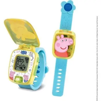 VTECH Peppa Pig - La Montre Jeu  Interactive de Peppa
